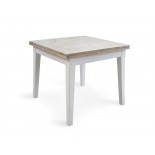 Signature Grey Square Extending Dining Table
